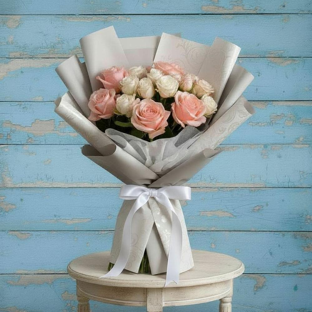 Букет цветов из: Розы в Тахте