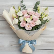 Букет цветов из:  Лизиантусы в Тахте